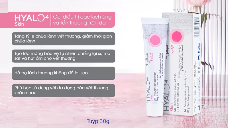 Dòng Sản Phẩm Hyalo4 – Chỉ Định Điều Trị Cho Các Loại Vết Thương Cấp Tính Và Mãn Tính